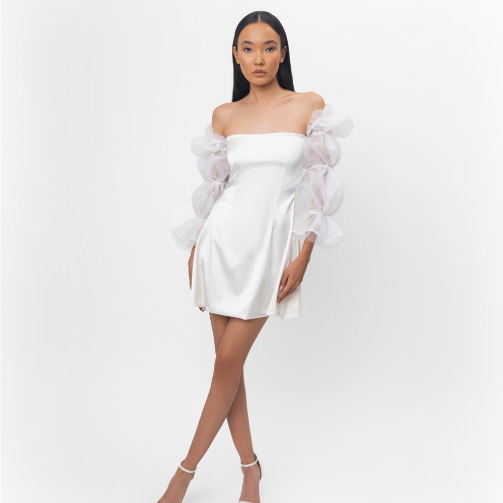 Lurelly Cloud Silk Dress